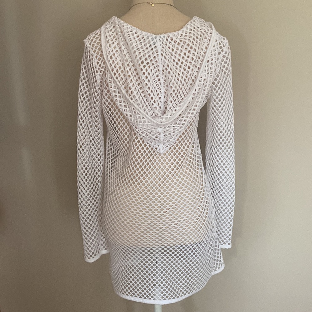 Fishnet Bathing Suit Coverup - Picture 2 of 3